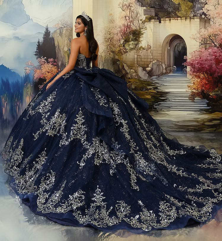 PR30223 NAVY BLUE WITH SILVER 10