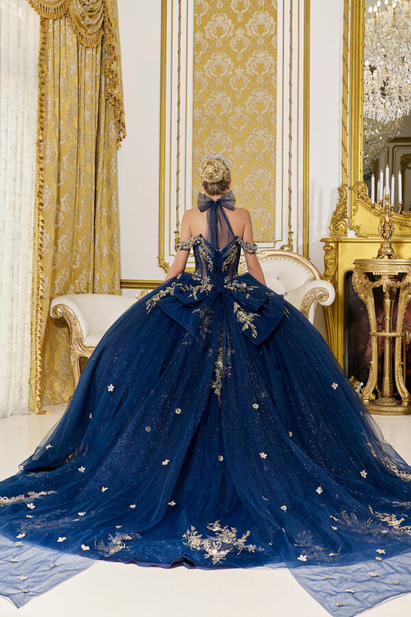 5128 L NAVY WITH GOLD