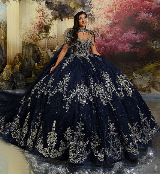 PR30223 NAVY BLUE WITH SILVER 10