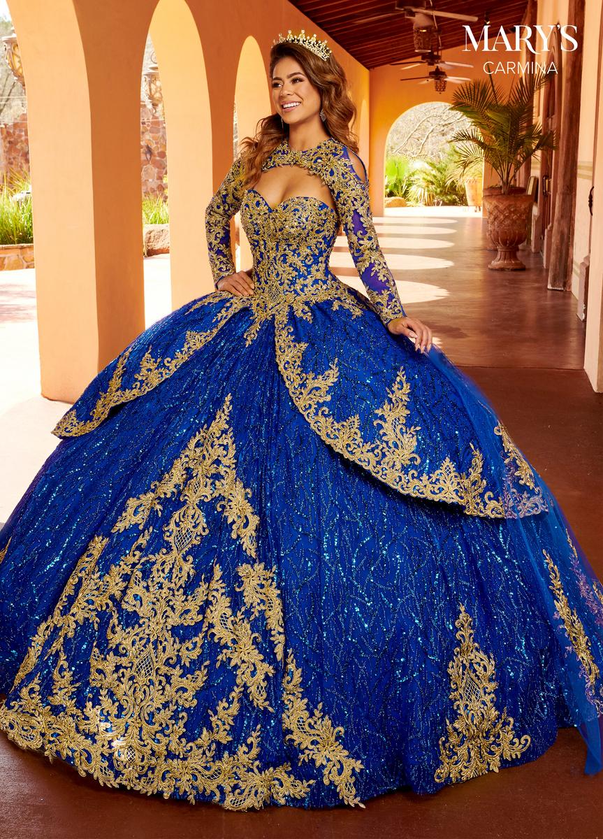 MQ1106 ROYAL BLUE WITH GOLD 12