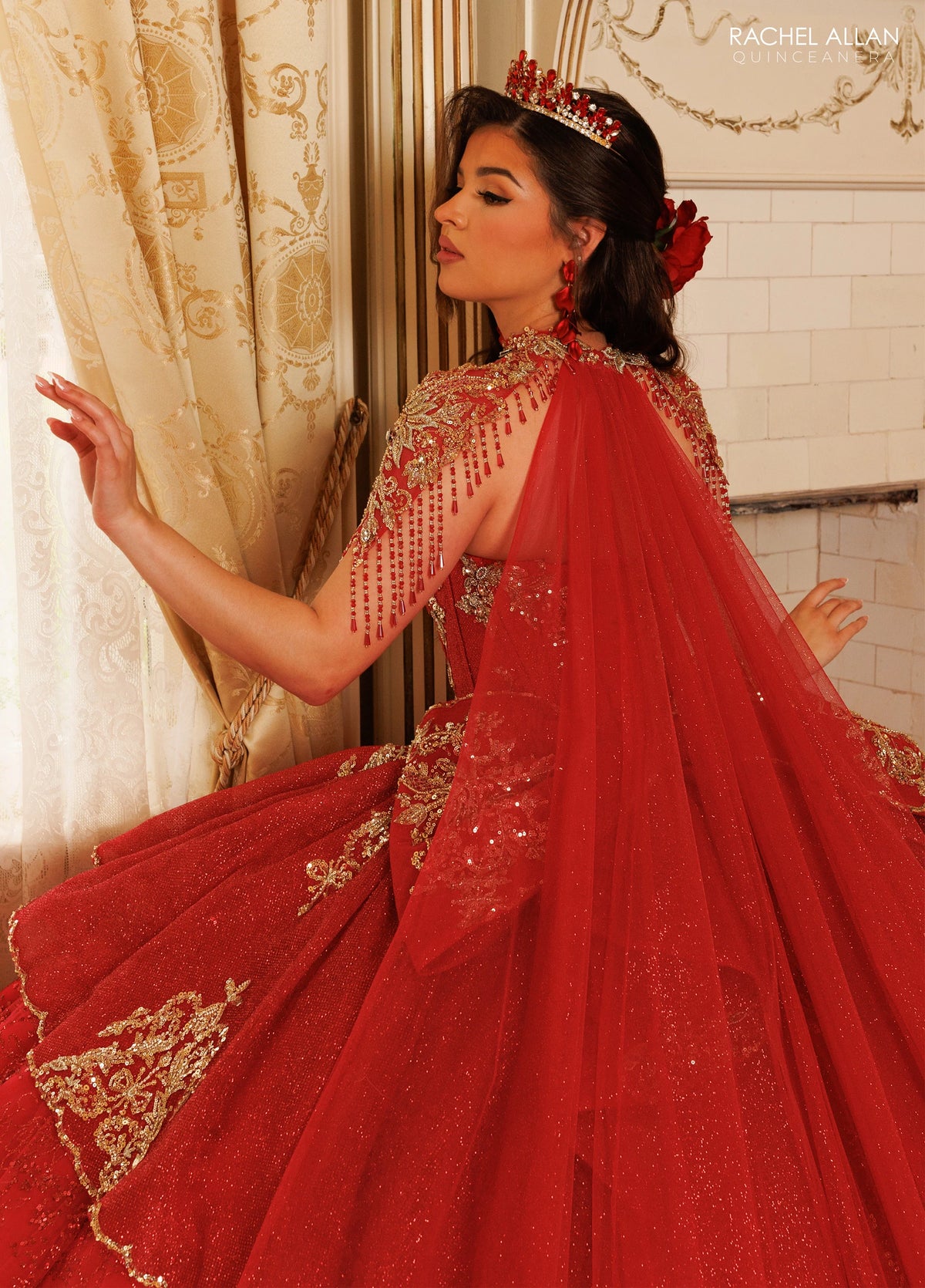 RQ3189 6 RED GOLD