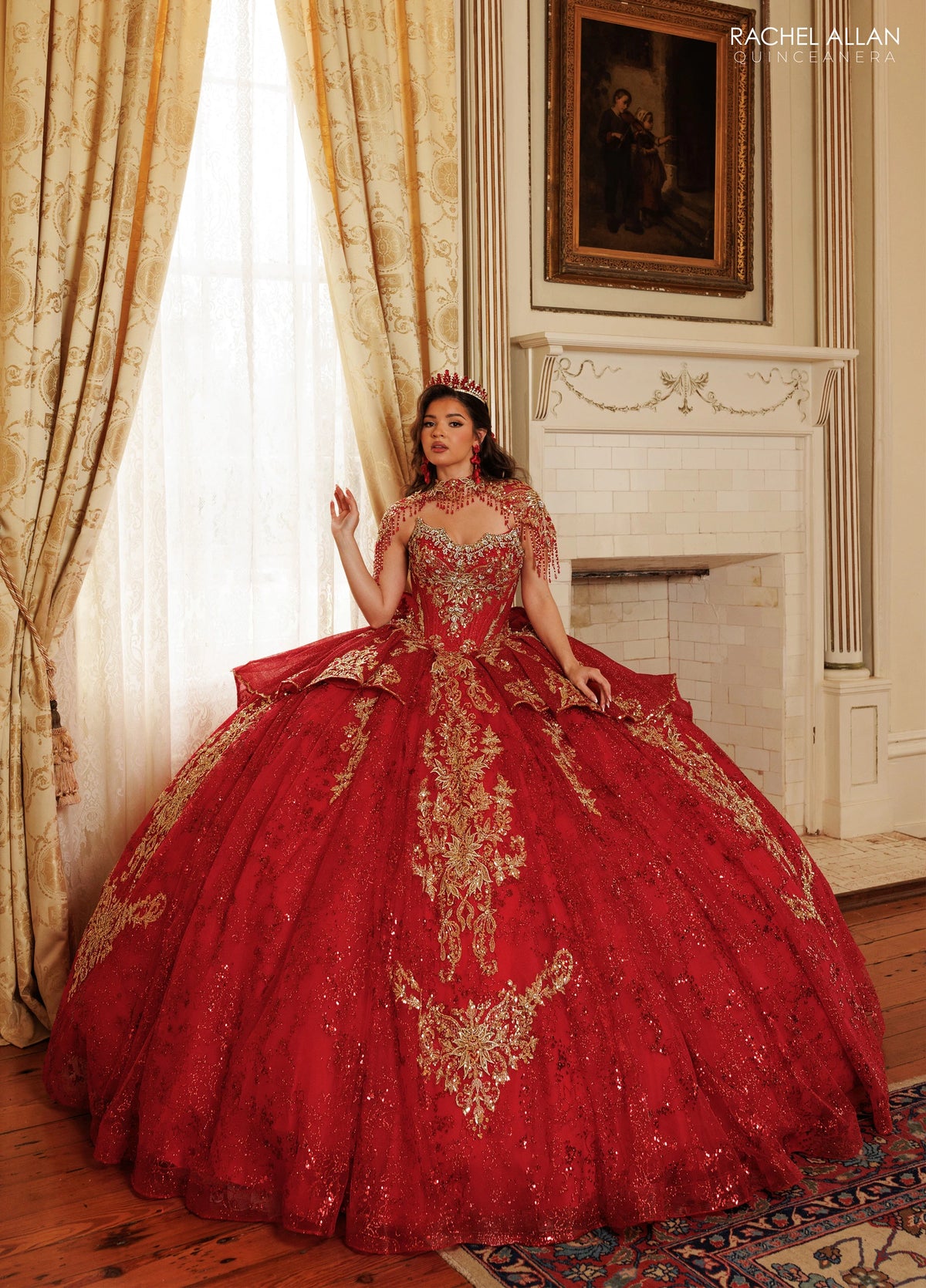 RQ3189 6 RED GOLD