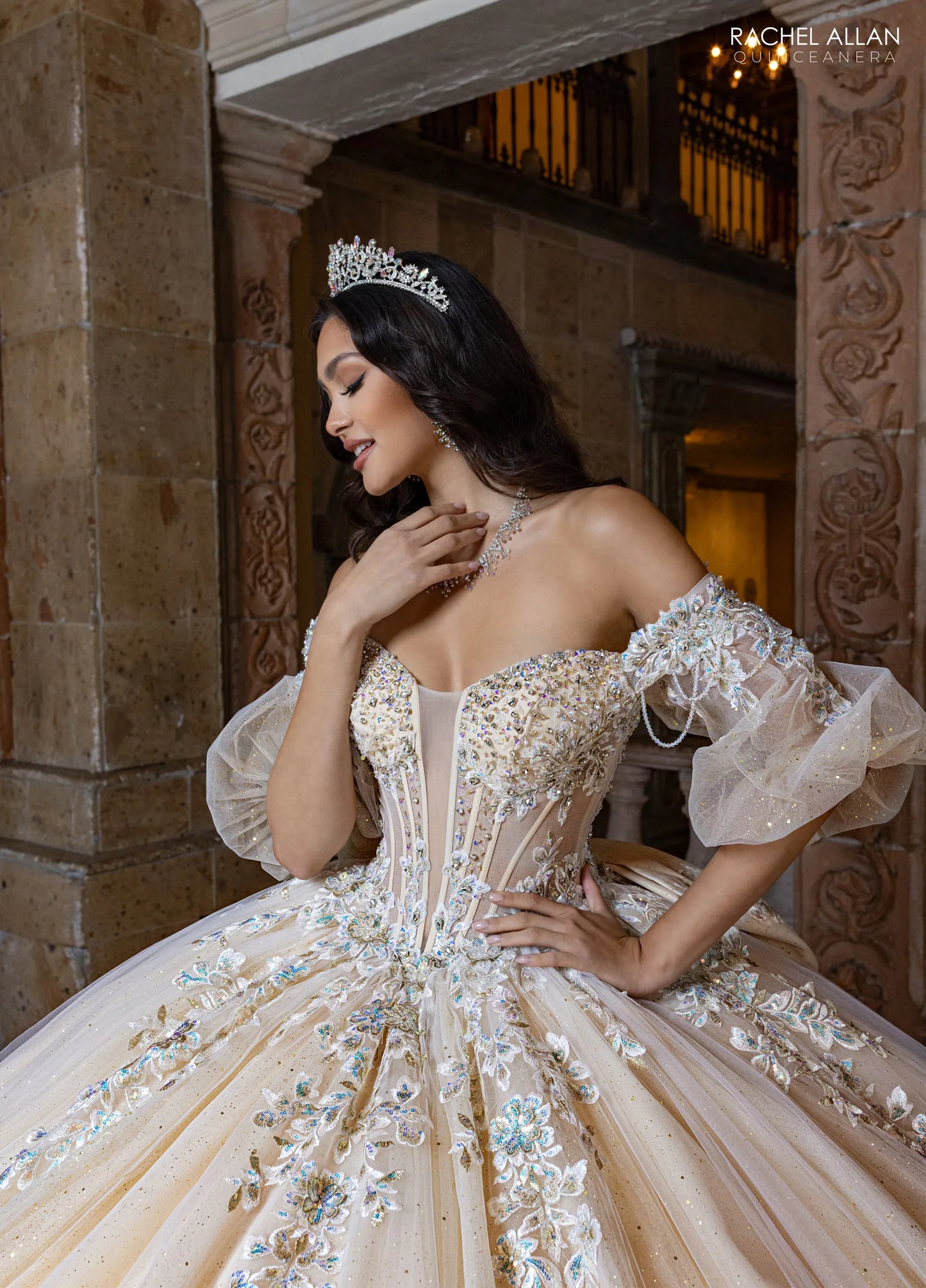 RQ1165 IVORY WITH CHAMPAGNE 8