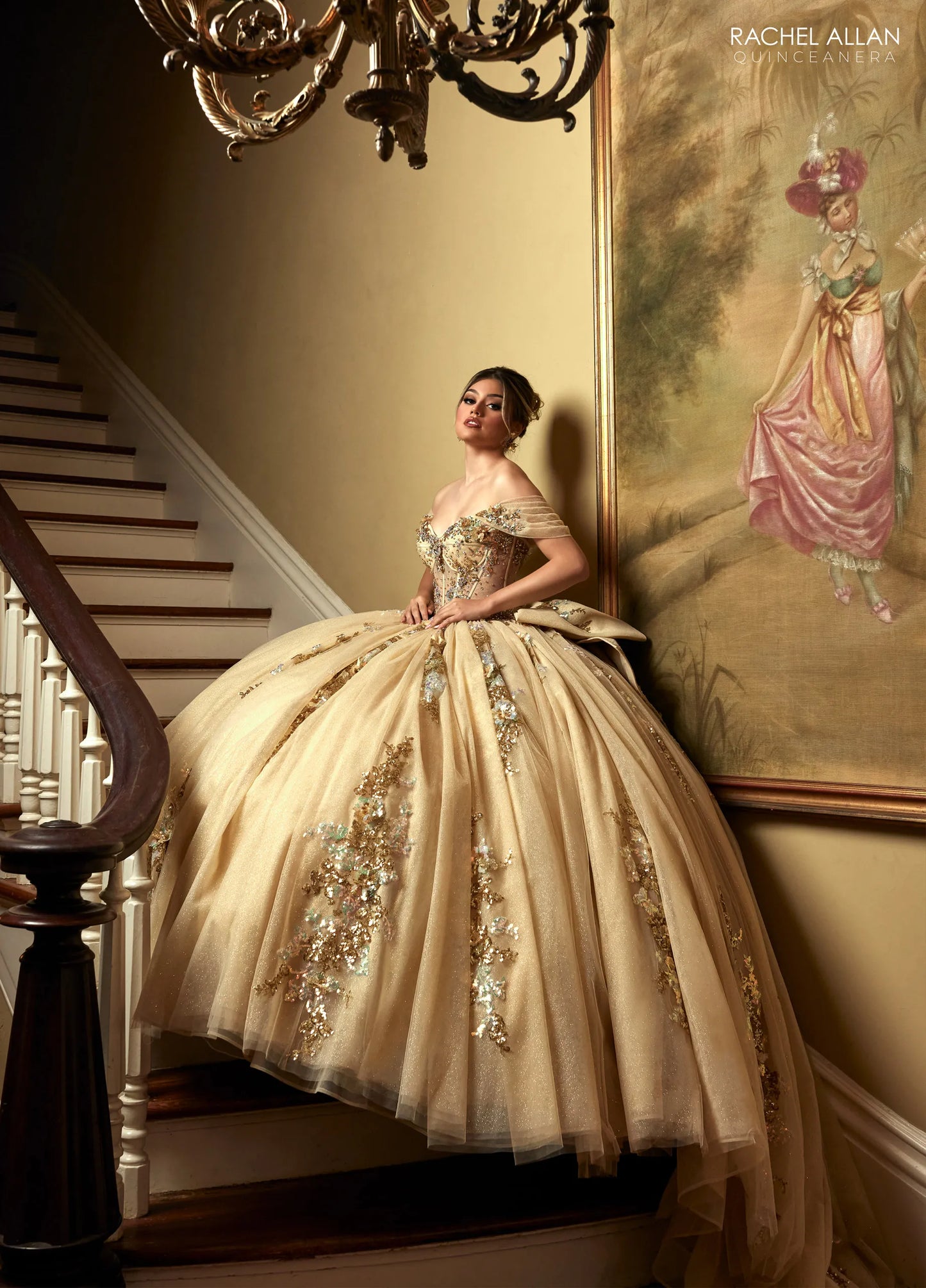 RQ2224 CHAMPAGNE WITH GOLD 12