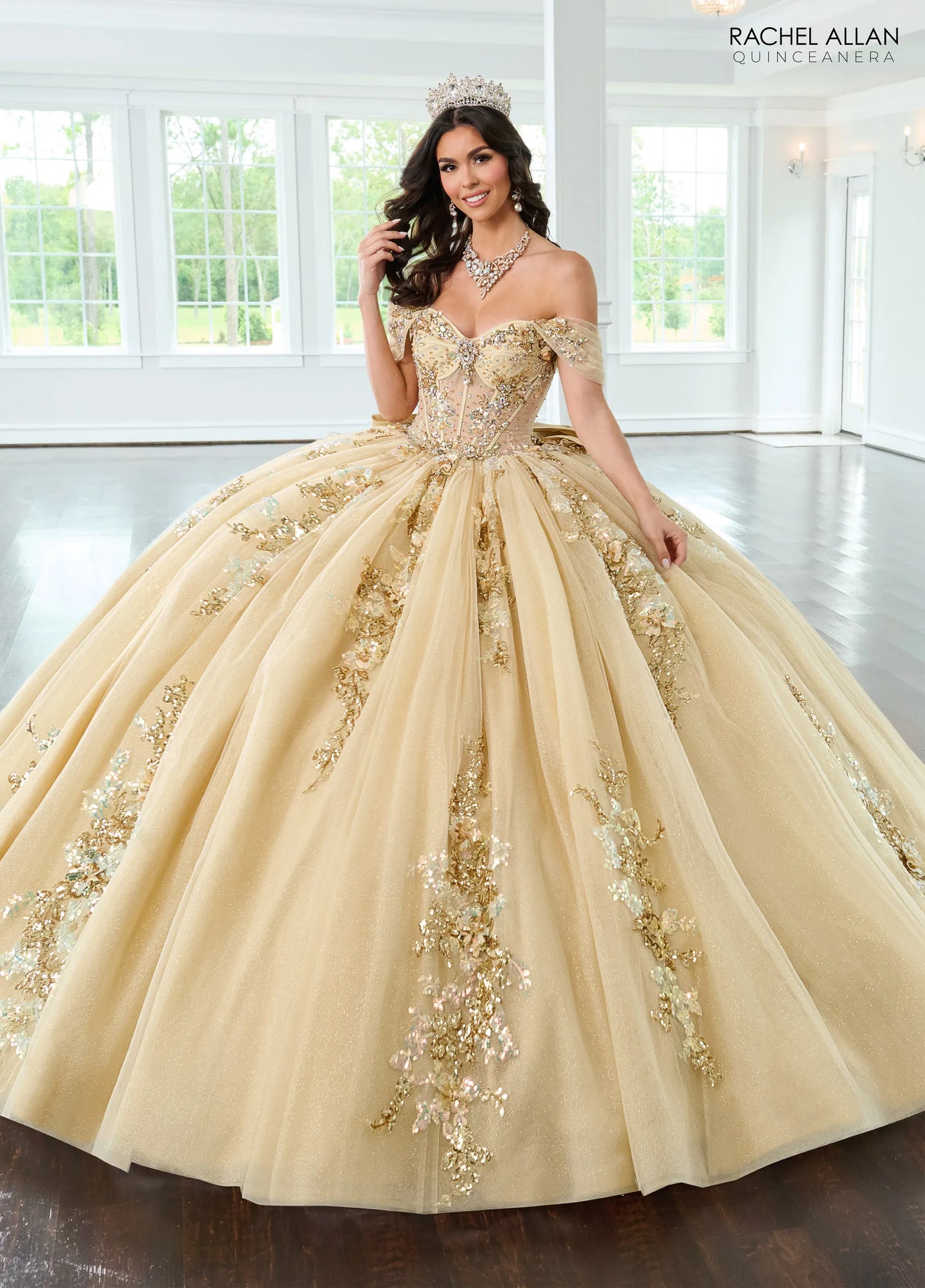 RQ2224 CHAMPAGNE WITH GOLD 12