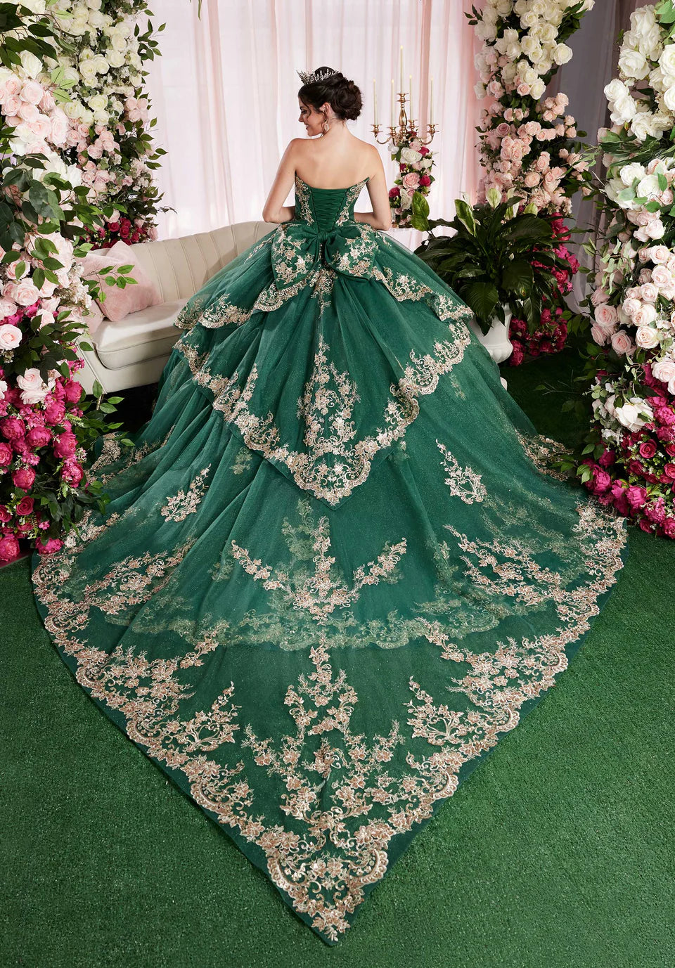 89521 EMERALD WITH GOLD 14