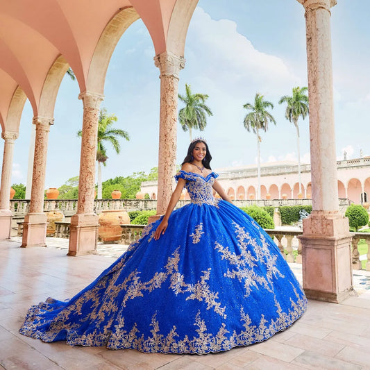 PR30163 ROYAL BLUE WITH GOLD 14